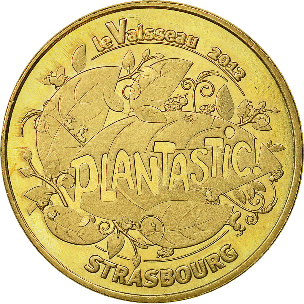 France, Token, Touristic token, Strasbourg - Le vaisseau n°5, 2012, MDP