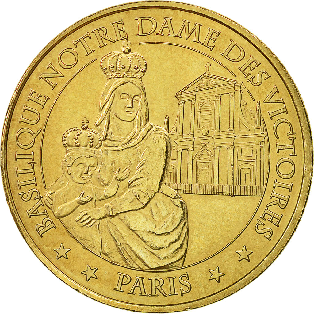 Francia, Token, Touristic token, Paris - Basilique Notre Dame des Victoires