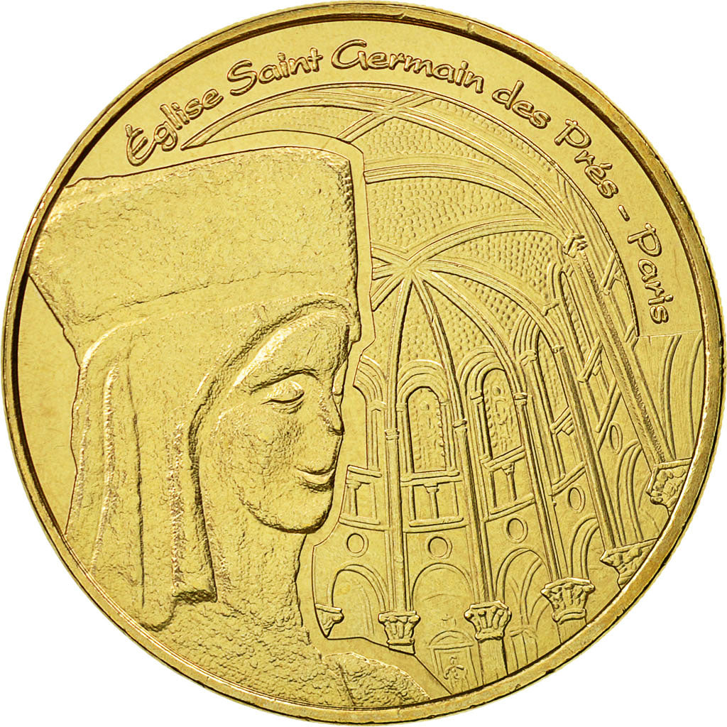 France, Token, Touristic token, Paris - Saint-Germain-des-Prés - Eglise n°2