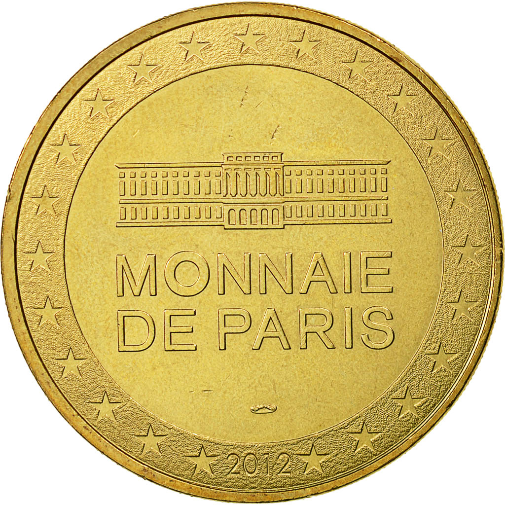 France, Token, Touristic token, Paris - Lycée Victor Dury, 2012, MDP
