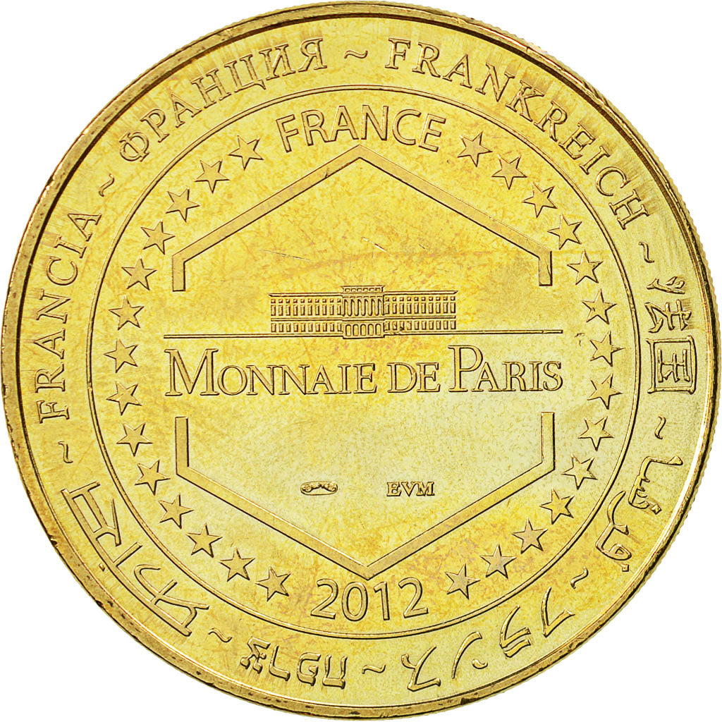 France, Token, Touristic token, Disneyland n°22 - Mickey Sorcier, 2012, MDP