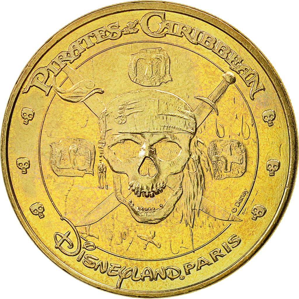 Frankrijk, Token, Toeristisch fiche, Disneyland n°27 - Pirates of the