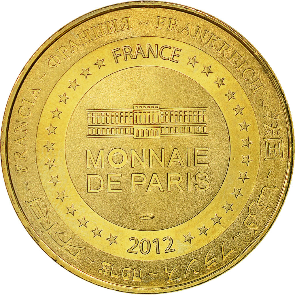 France, Jeton, Jeton Touristique, Saint-Gilles-Croix-de-Vie - Pays n°1, 2012