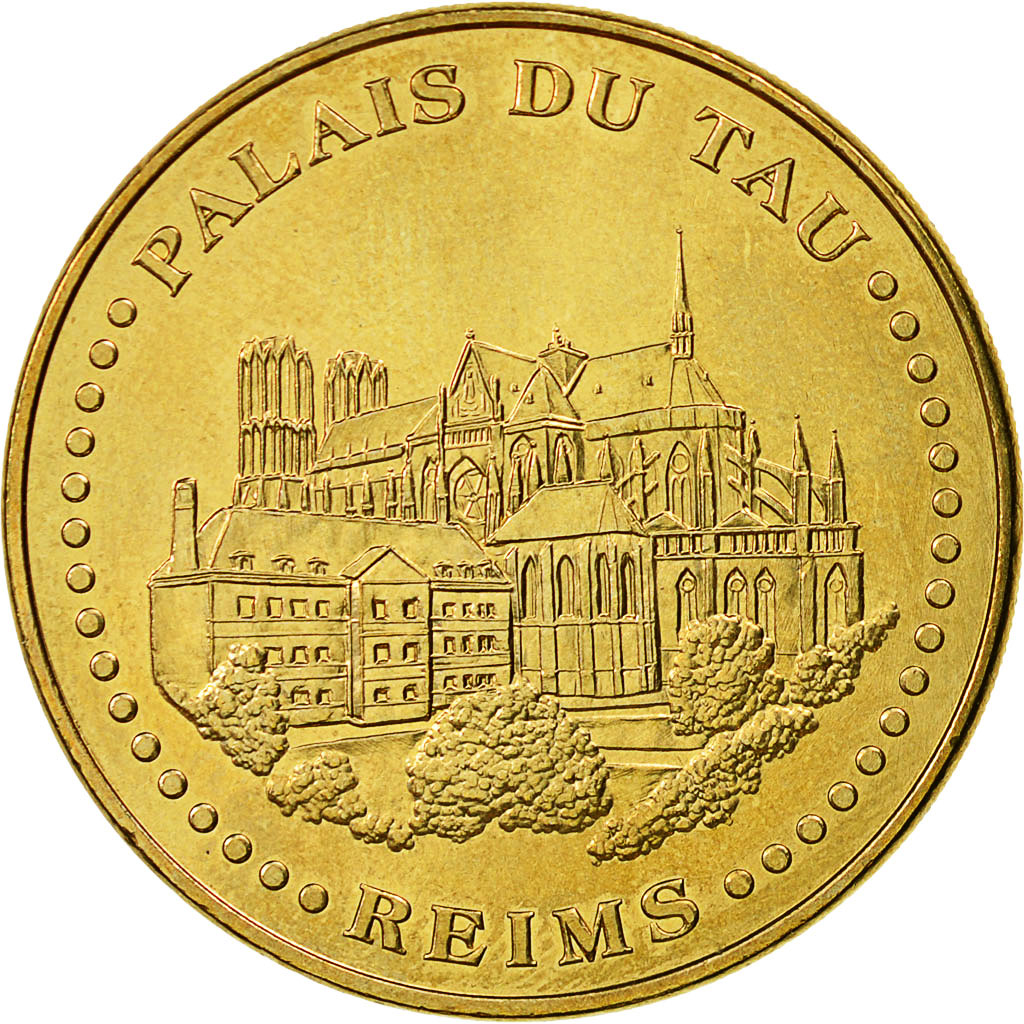 France, Jeton, Jeton Touristique, Reims - Palais du Tau n°2, 2013, MDP, TTB