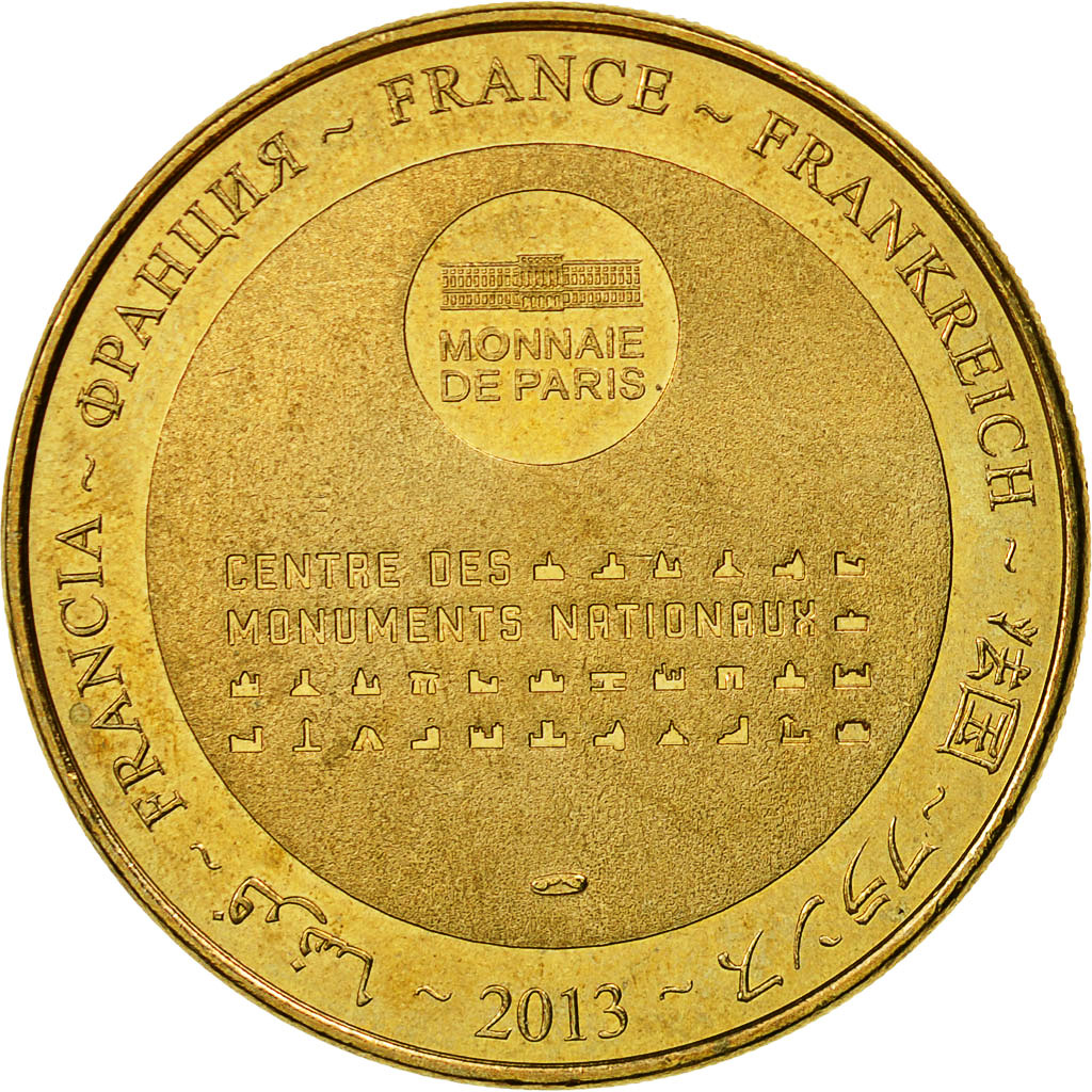 France, Jeton, Jeton Touristique, Reims - Palais du Tau n°2, 2013, MDP, TTB