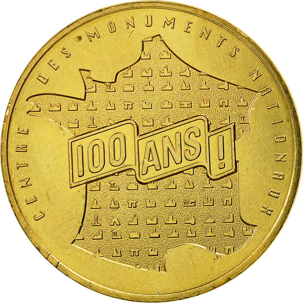 France, Token, Touristic token, Paris - Centre des monuments nationaux - 100