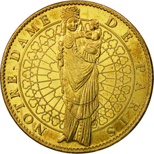 France, Token, Touristic token, Paris - Notre Dame - Vierge à l'enfant, 2013