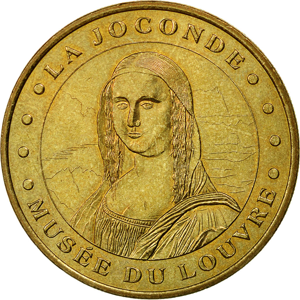 France, Token, Touristic token, Paris - La Joconde n°2, 2003, MDP, EF(40-45)