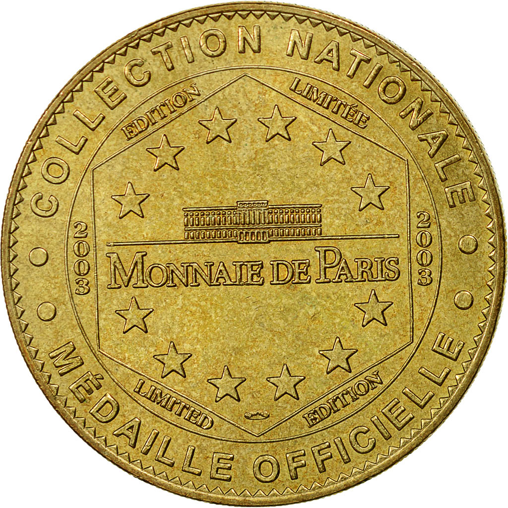 France, Token, Touristic token, Paris - La Joconde n°2, 2003, MDP, EF(40-45)