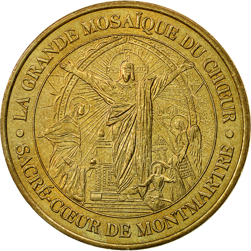 Francia, Token, Touristic token, Paris - Sacré coeur n°2, 2003, MDP, BB