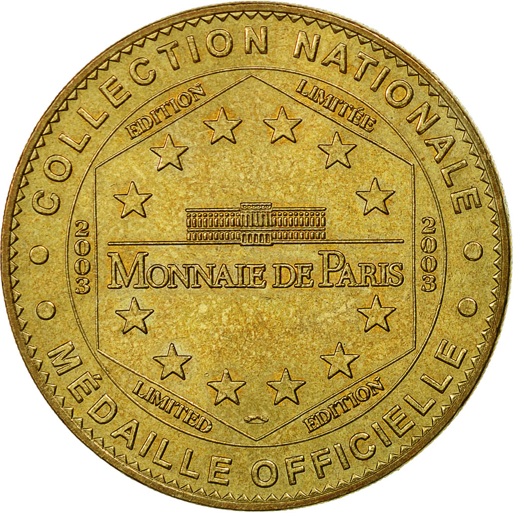 Francia, Token, Touristic token, Paris - Sacré coeur n°2, 2003, MDP, BB