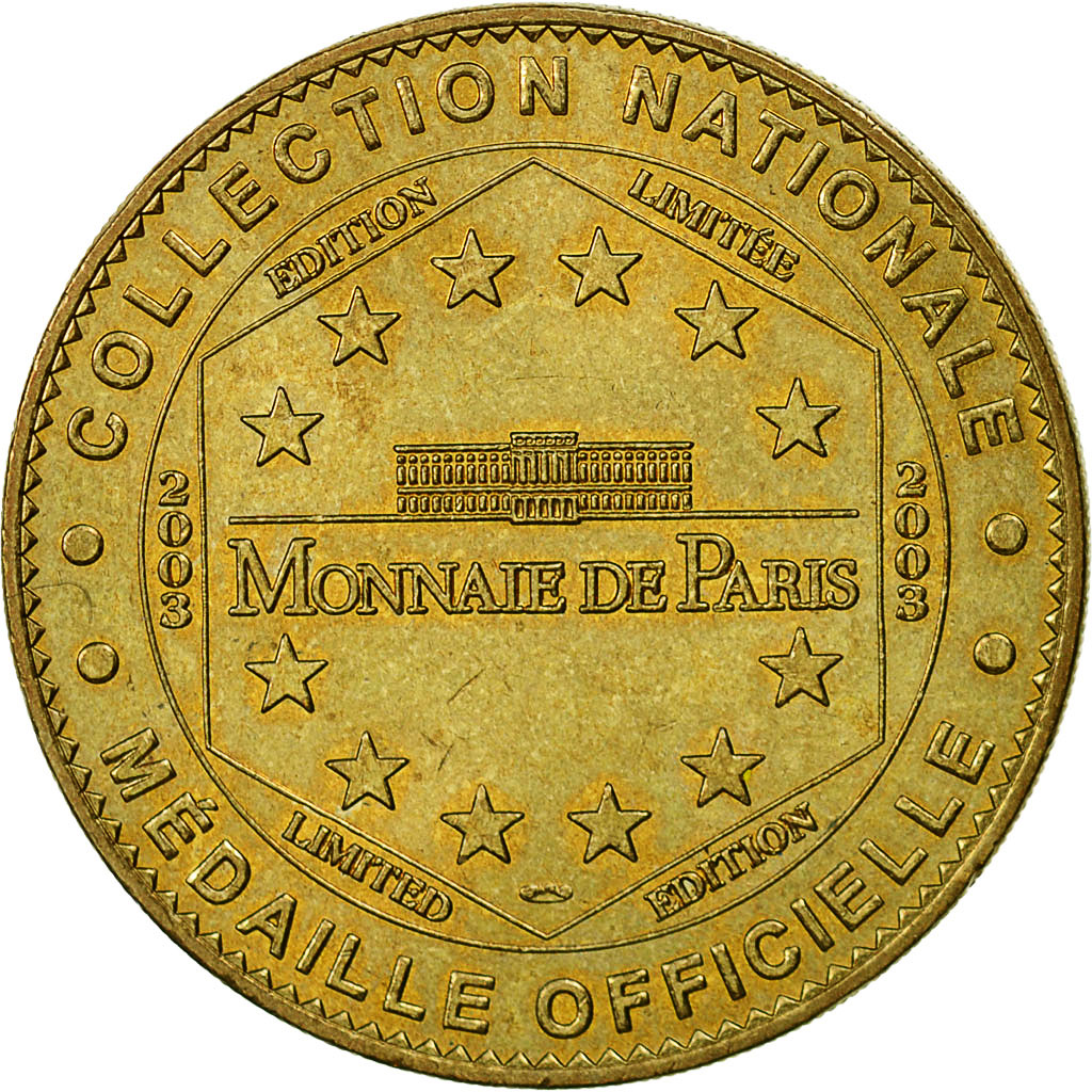 France, Token, Touristic token, Paris - Musée du Louvre n°1, 2003, MDP