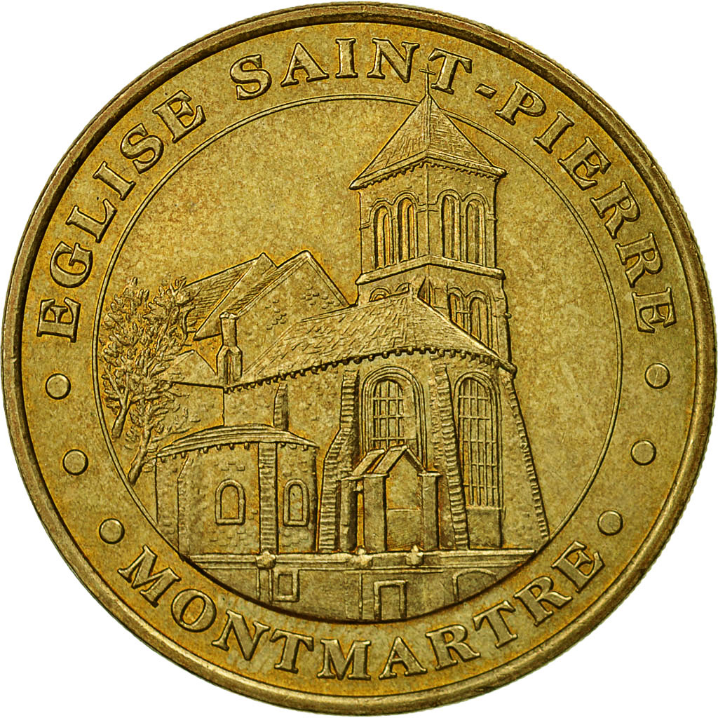 Francia, Token, Touristic token, Paris - Eglise St Pierre de Montmartre, 2003