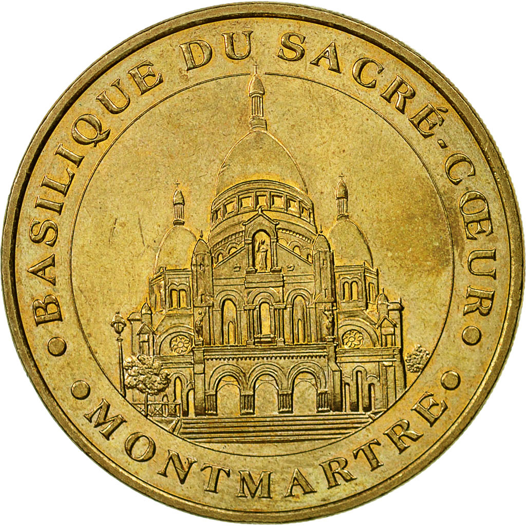 Frankreich, Token, Touristic token, Paris - Sacré Coeur n°1, 2003, MDP, SS
