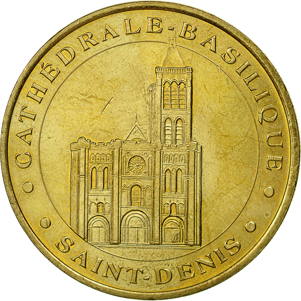 France, Token, Touristic token, Saint-Denis - Basilique n°2, 2001, MDP