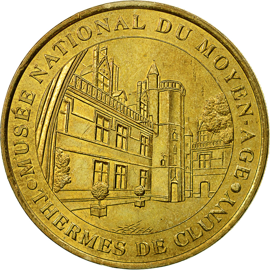 France, Token, Touristic token, Paris - Thermes de Cluny, 2001, MDP, EF(40-45)