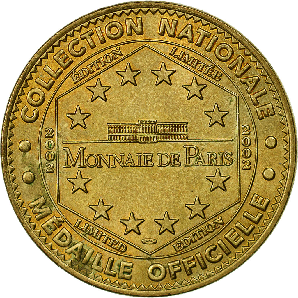 Francia, Token, Touristic token, Fontainebleau - Chateau -, 2002, MDP, BB