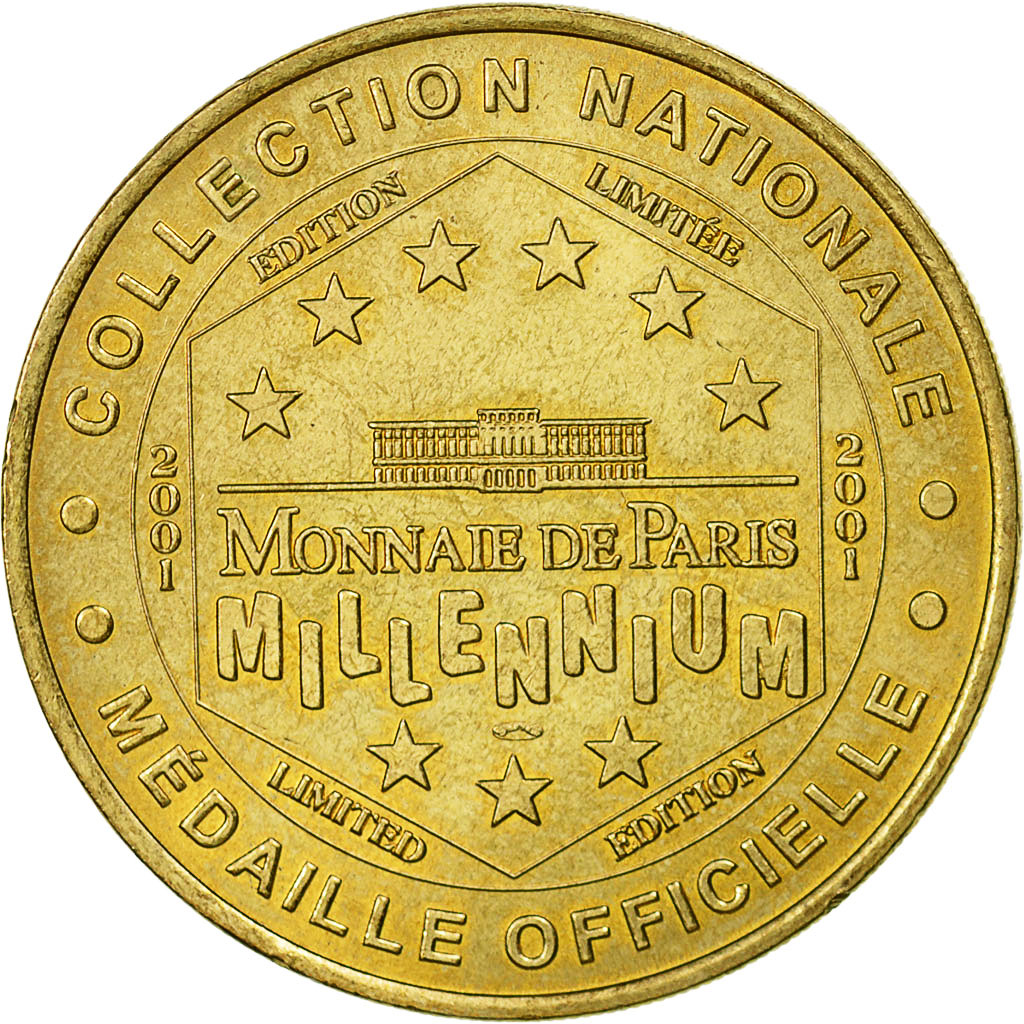 France, Token, Touristic token, Ecouen - Chateau Musée, 2001, MDP, EF(40-45)