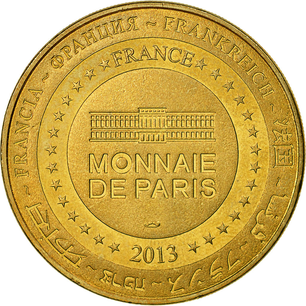 France, Token, Touristic token, Laon - Cathédrale, 2013, MDP, EF(40-45)