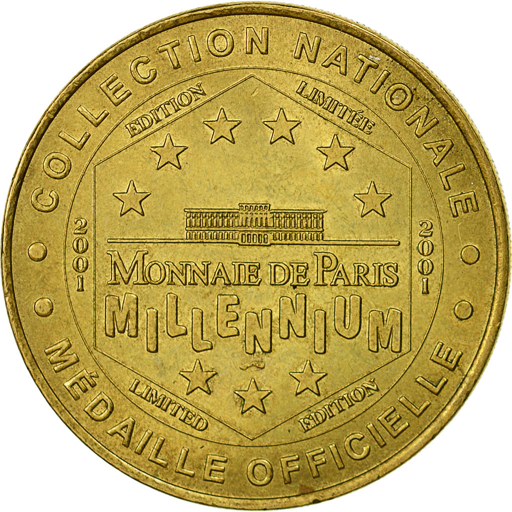 France, Token, Touristic token, Marseille - Château d'If n°1, 2001, MDP
