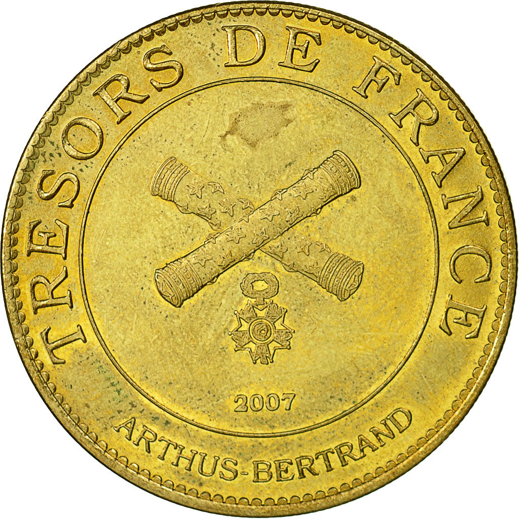 France, Jeton, Jeton Touristique, Falaises d'Etretat, Normandie, 2007, Arthus