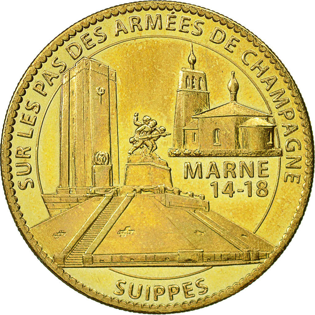 France, Token, Touristic token, Suippes - Armées de Champagne, 2011, Arthus