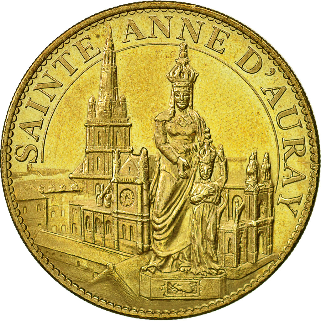 France, Token, Touristic token, Sainte-Anne d'Auray, 2008, Arthus Bertrand