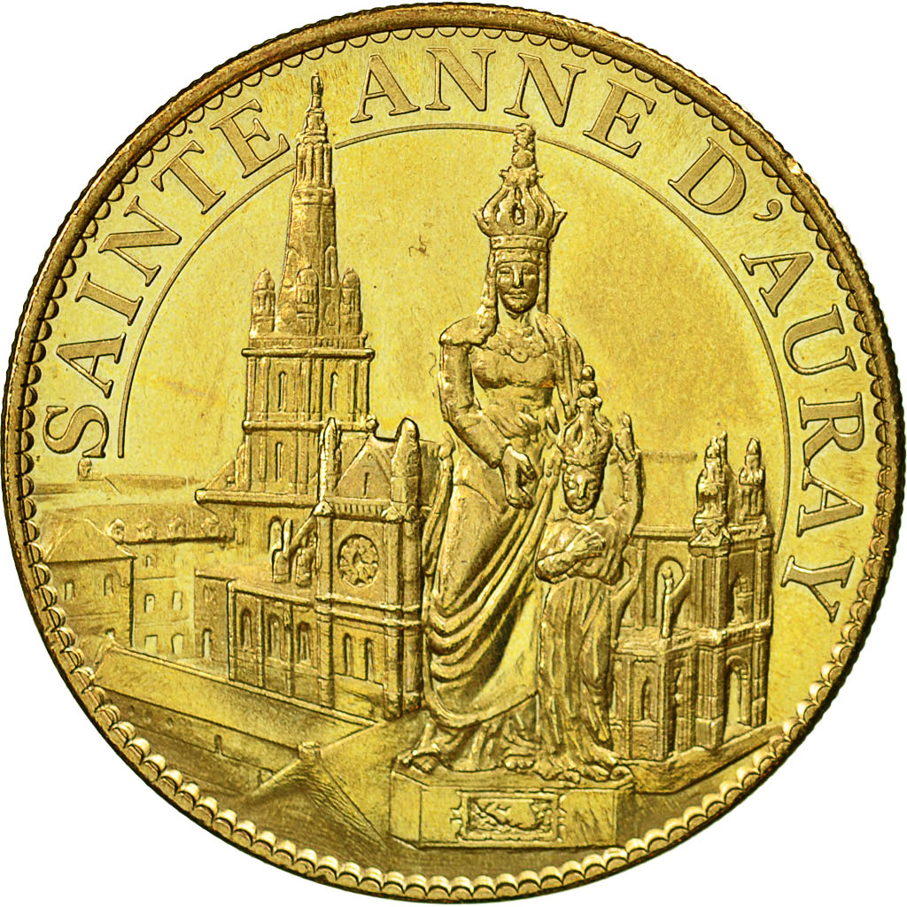 France, Token, Touristic token, Sainte-Anne d'Auray, 2009, Arthus Bertrand