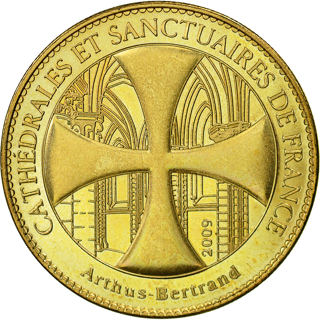 France, Token, Touristic token, Sainte-Anne d'Auray, 2009, Arthus Bertrand