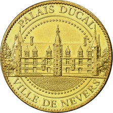 France, Token, Touristic token, Nevers - Palais Ducal, 2011, Arthus Bertrand
