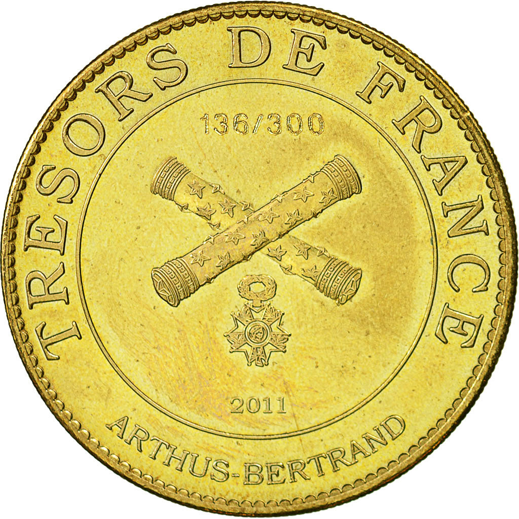 France, Token, Touristic token, Mouvaux - La petite souris - numérotée136/300
