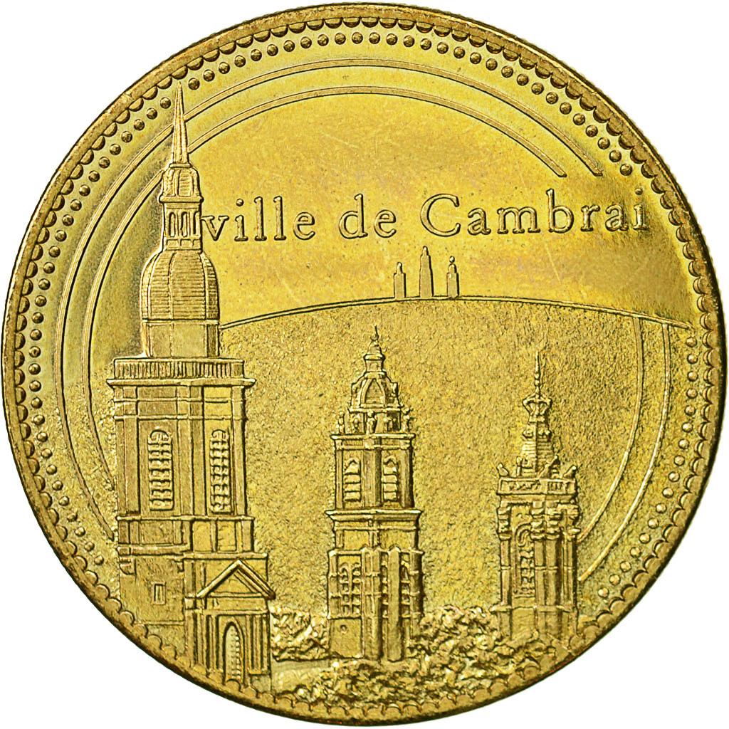 France, Token, Touristic token, Cambrai - ville, 2011, Arthus Bertrand