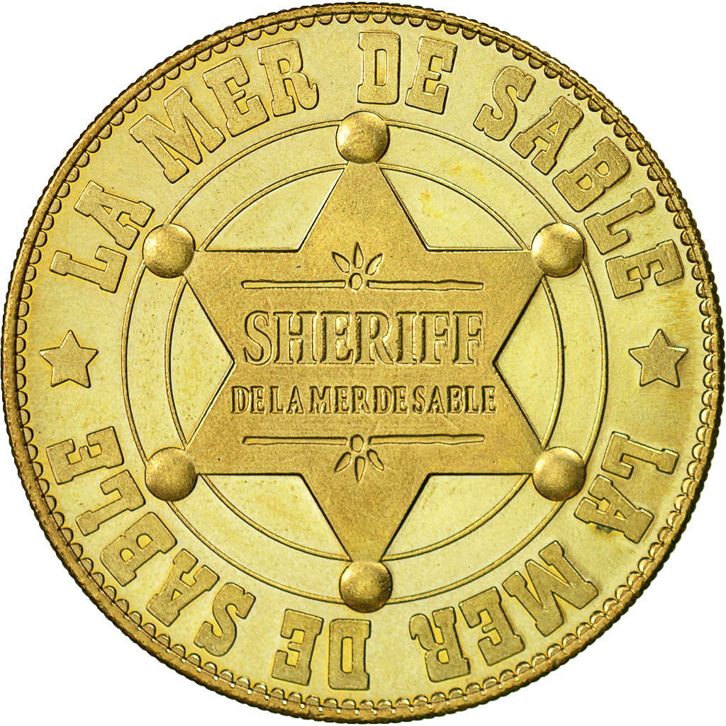 France, Token, Touristic token, Ermenonville - La mer de sable, 2009, Arthus