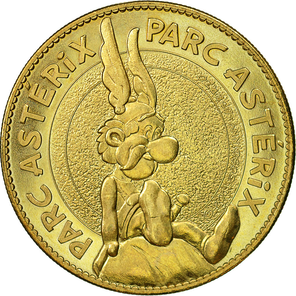 Francia, Token, Touristic token, Plailly - Parc Astérix n°6, 2011, Arthus
