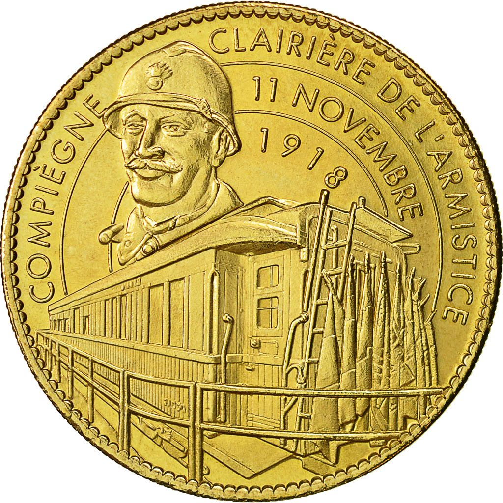 France, Token, Touristic token, Compiègne - Clairière de l'Armistice, 2010
