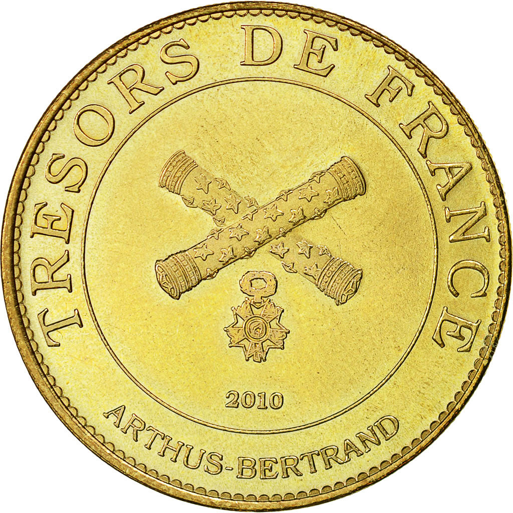 France, Token, Touristic token, Noyon - Bibliothèque du Chapître, 2010, Arthus