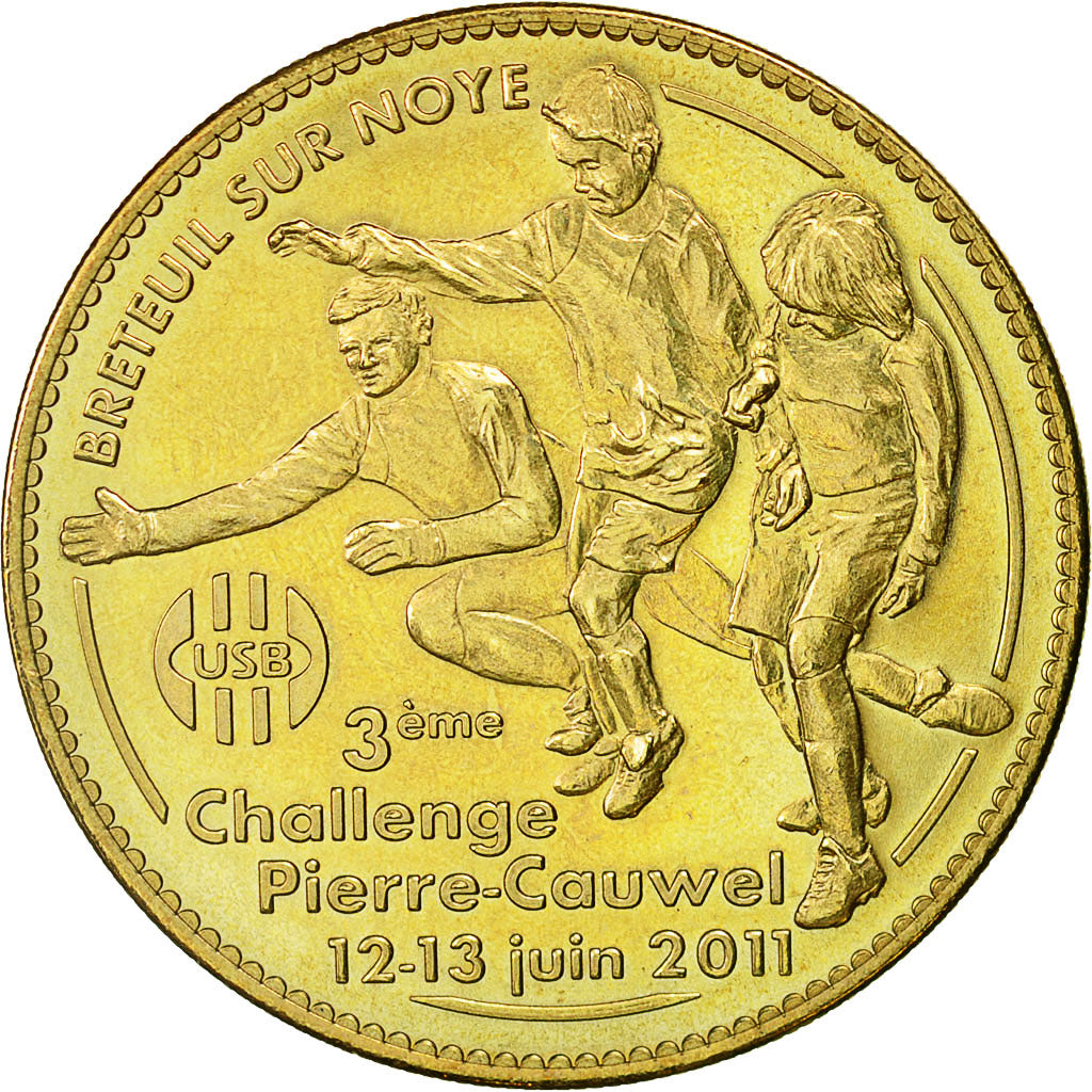 France, Token, Touristic token, Breteuil- sur-Noye - Challenge Pierre Cauwel