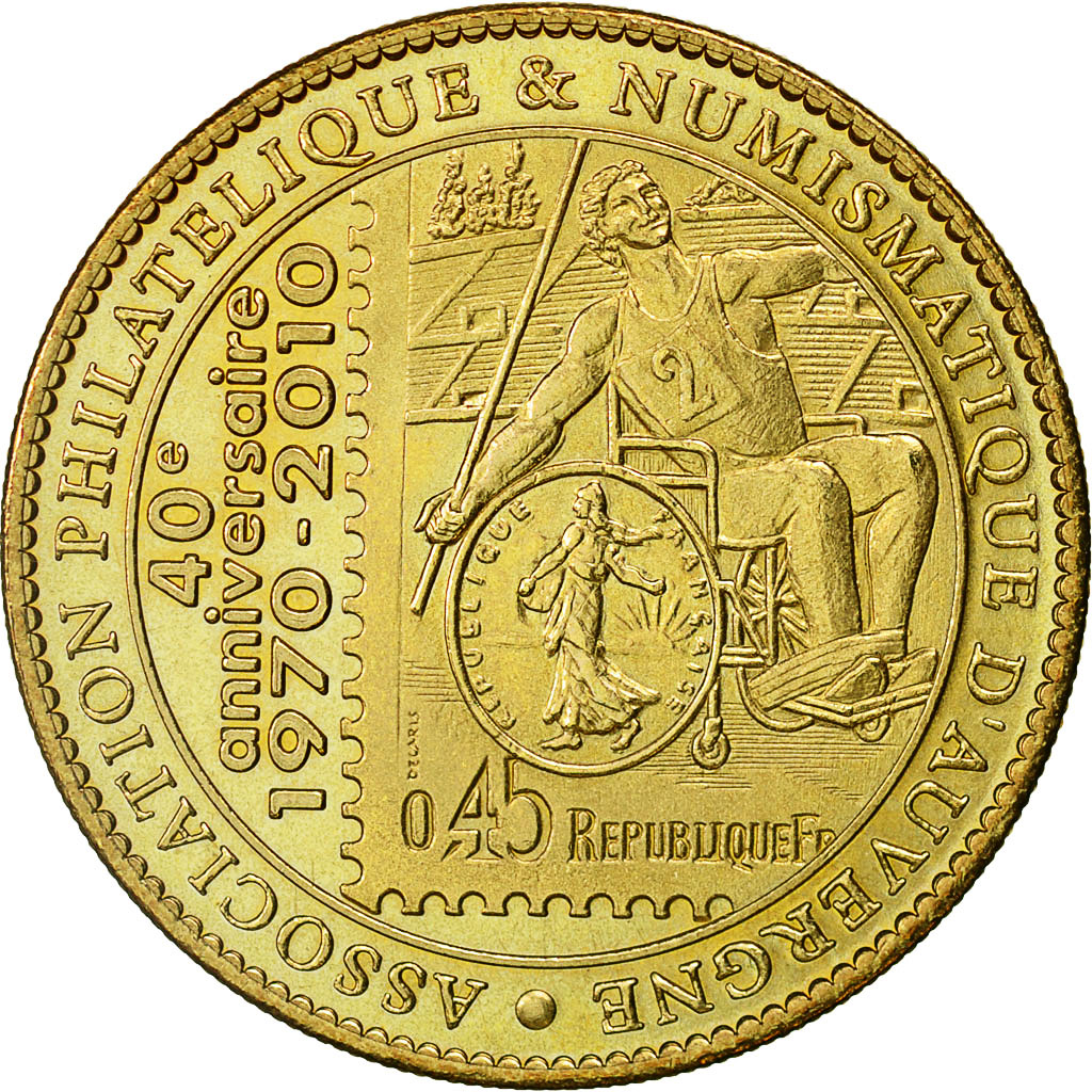 France, Token, Touristic token, Clermont-Ferrand - Philatélie et Numismatique