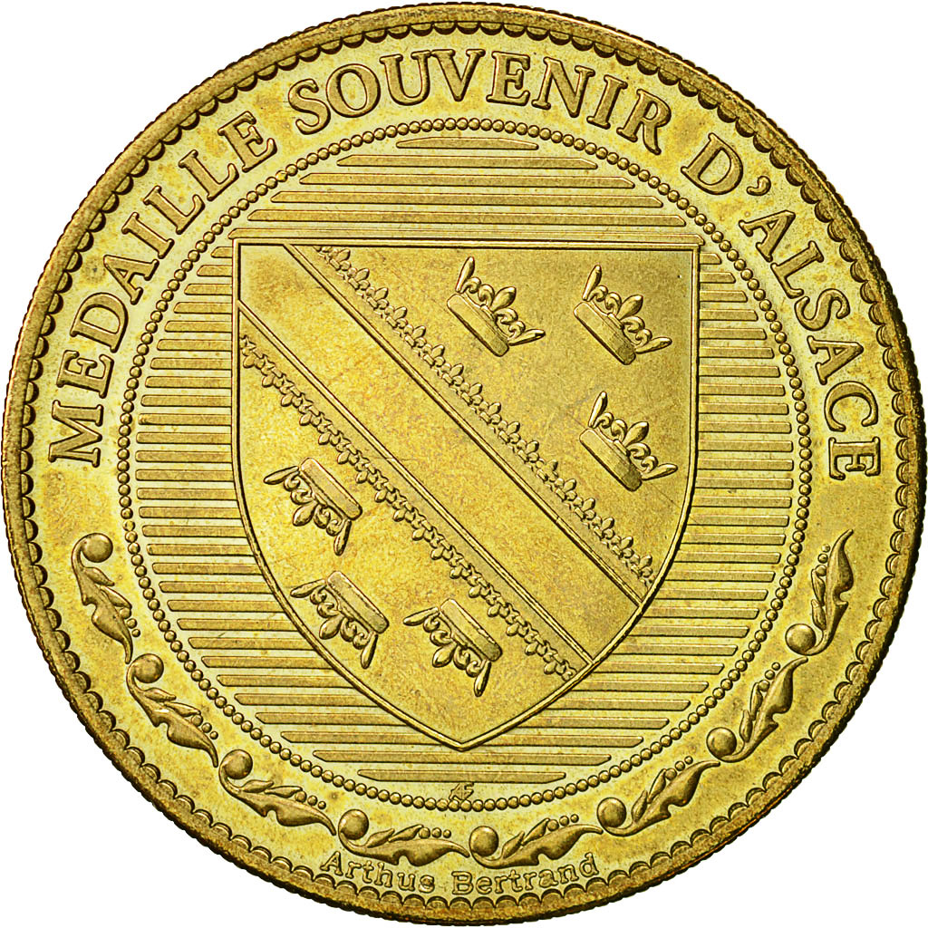 France, Token, Touristic token, Strasbourg - Marché de Noël, 2010, Arthus