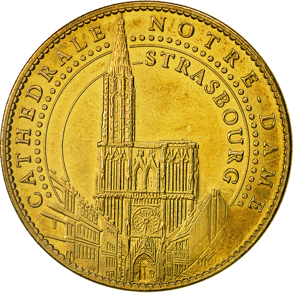 France, Token, Touristic token, Strasbourg - Cathédrale Notre Dame, 2012