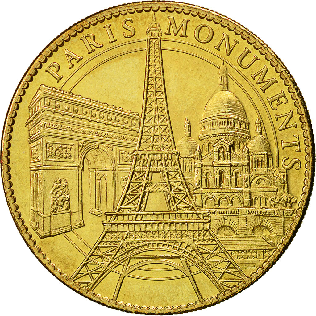 Frankrijk, Token, Toeristisch fiche, Paris - Monuments - Tour Eiffel, 2010