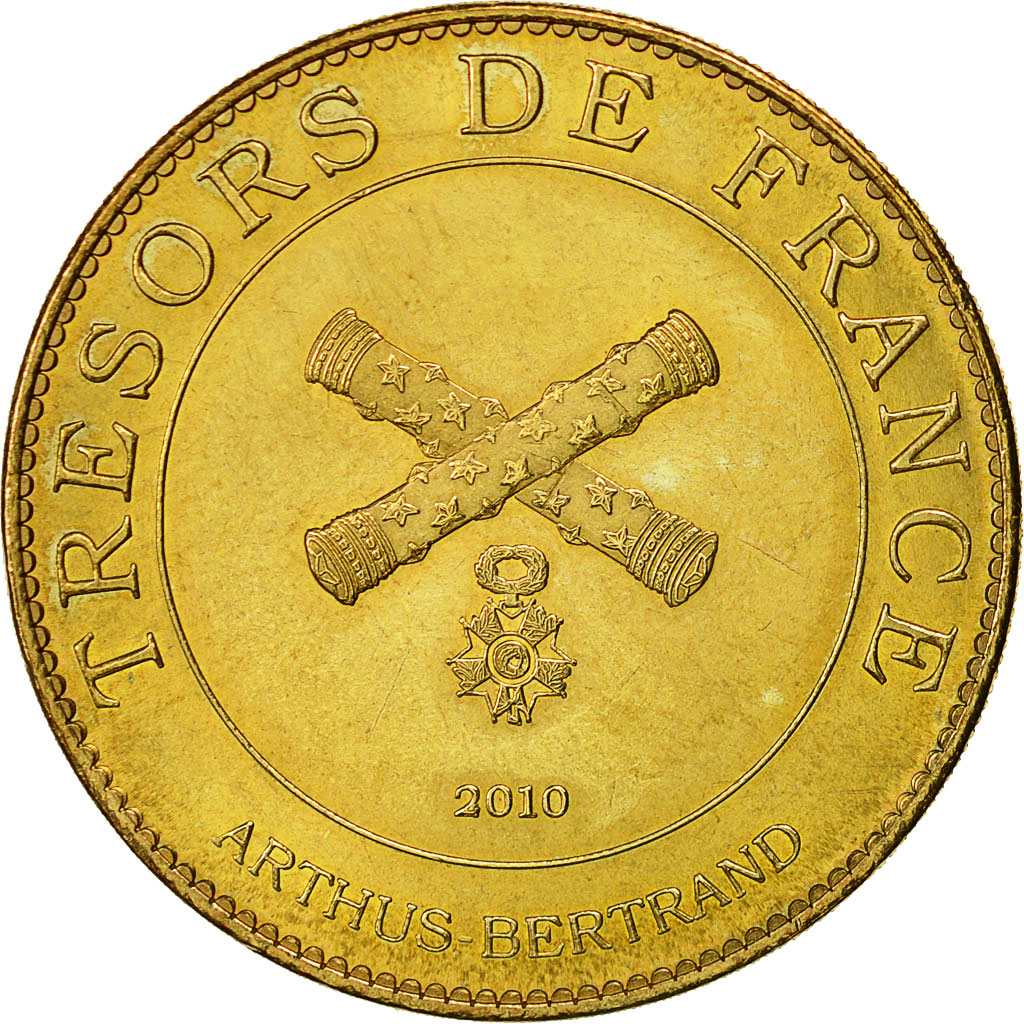 France, Token, Touristic token, Paris - Assemblée Nationale, 2010, Arthus
