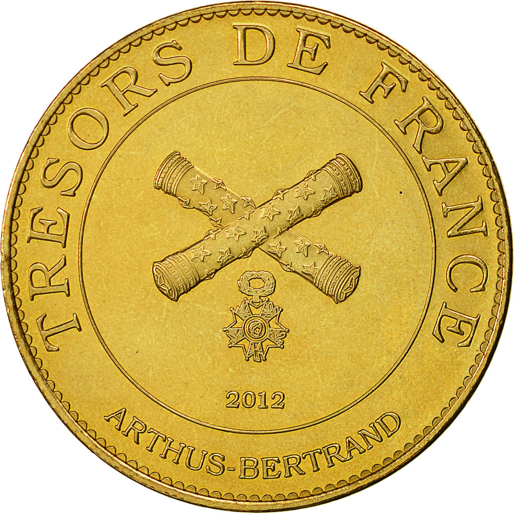 France, Token, Touristic token, Paris - Assemblée Nationale, 2012, Arthus