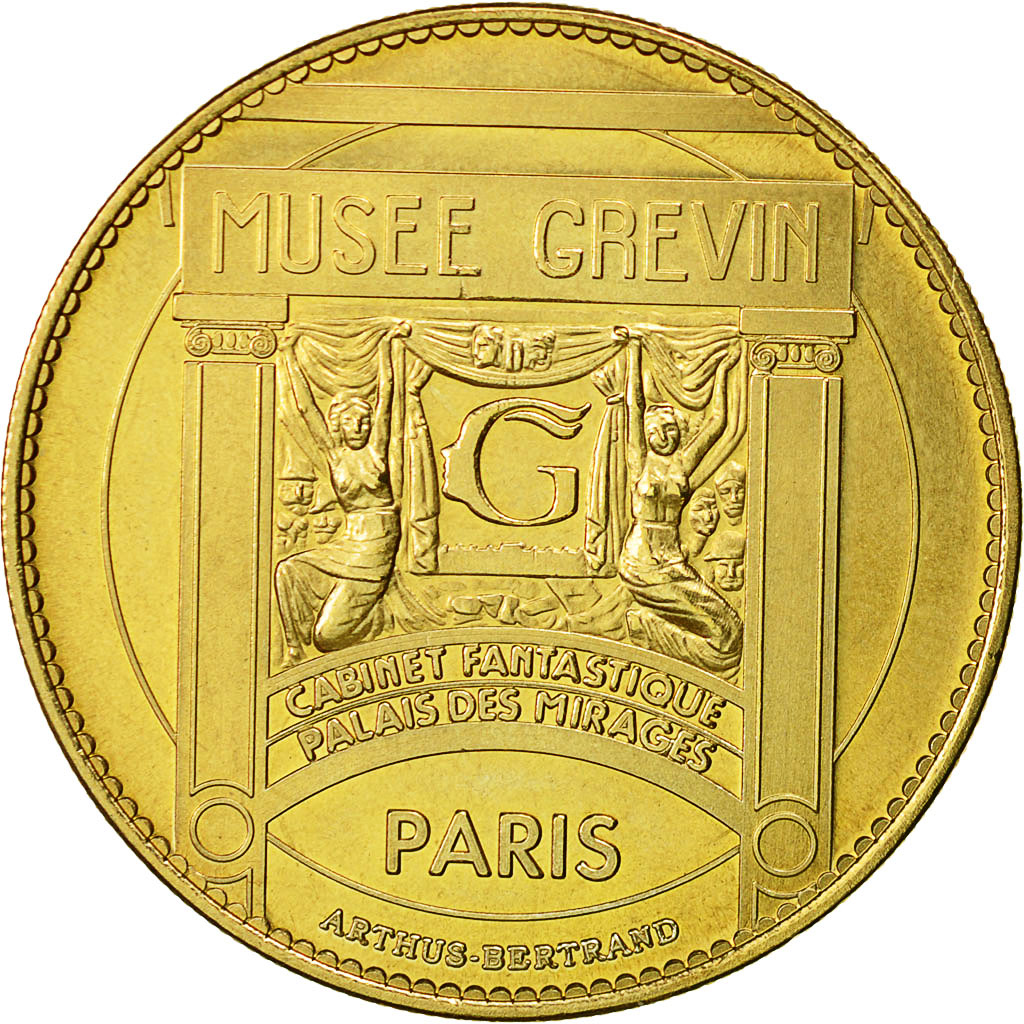 France, Jeton, Jeton Touristique, Paris - Musée Grévin - Lorie, 2008, Arthus