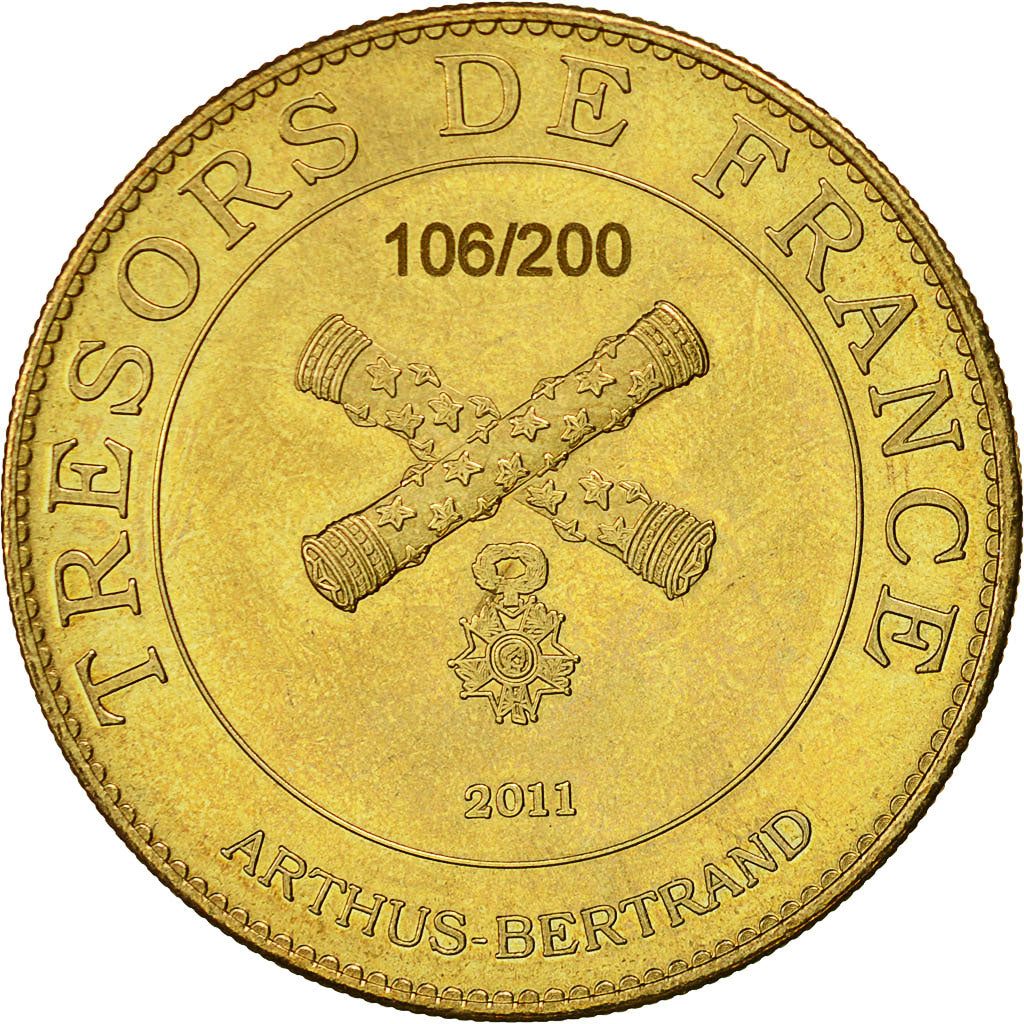 France, Token, Touristic token, Paris - Mister Gold numérotée, 2011, Arthus