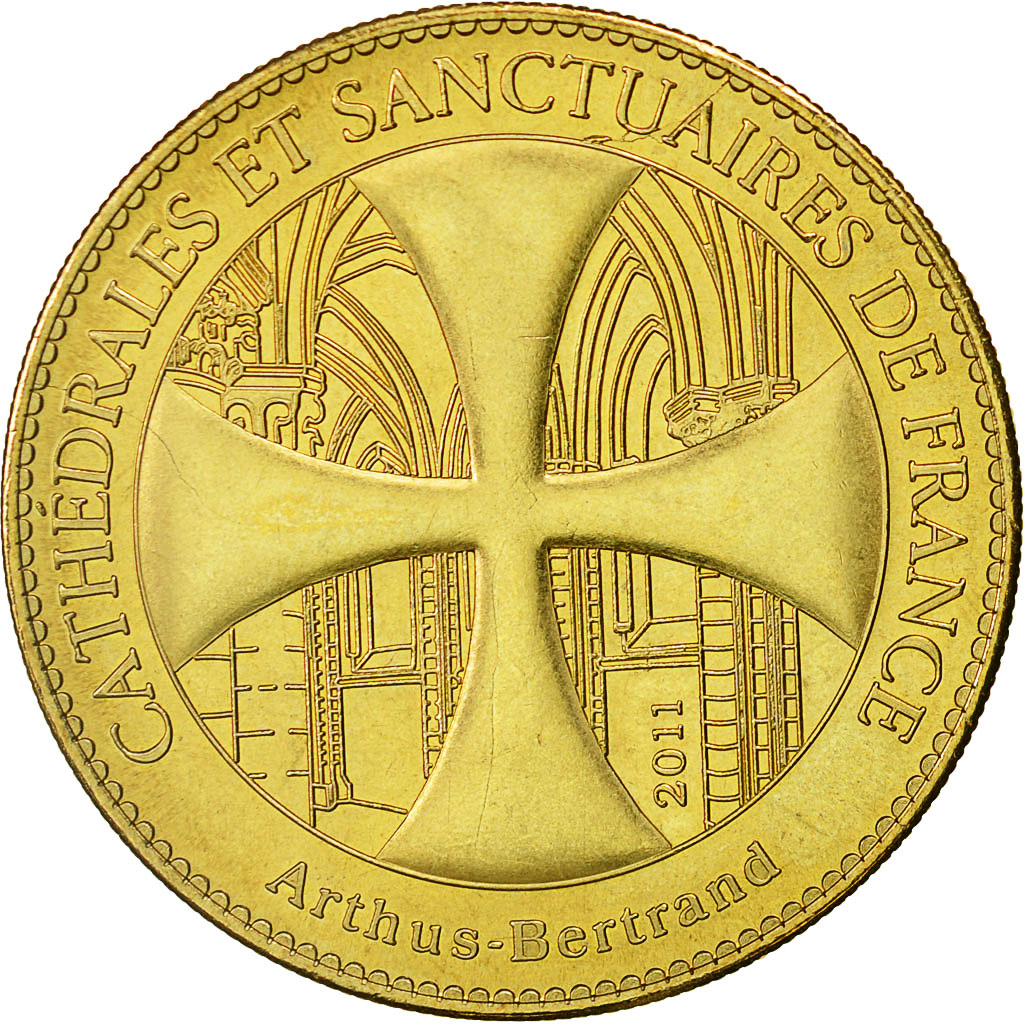 France, Token, Touristic token, Paris - Sacré Coeur, 2011, Arthus Bertrand