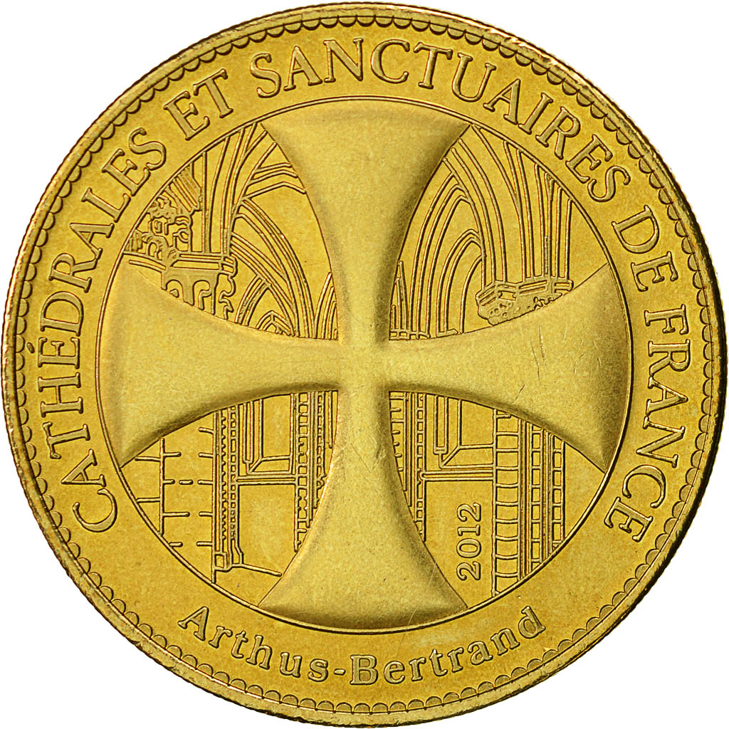 France, Token, Touristic token, Paris - Sacré coeur n°2, 2012, Arthus