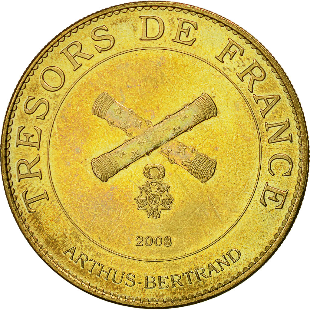 France, Jeton, Jeton Touristique, Nesles - Le parc des félins, 2008, Arthus