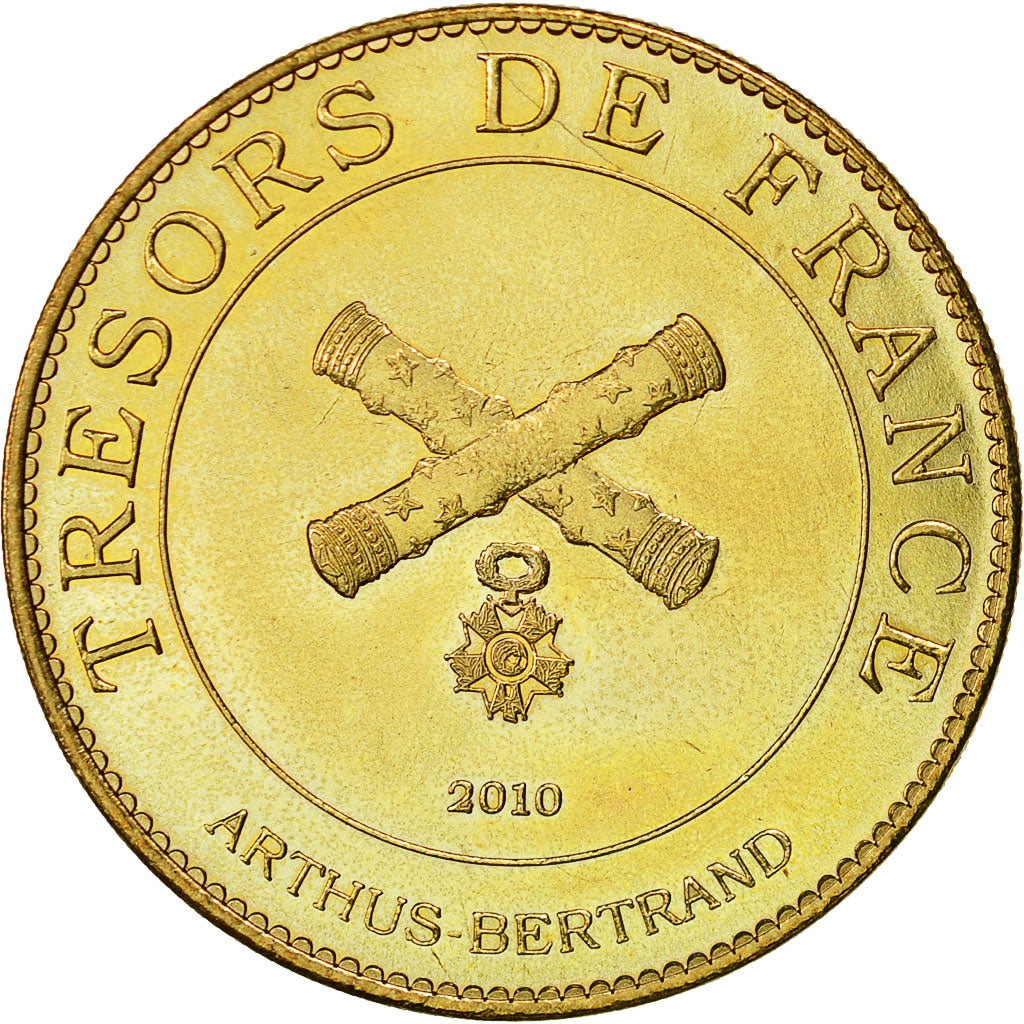 France, Jeton, Jeton Touristique, Nesles - Le parc des félins, 2010, Arthus
