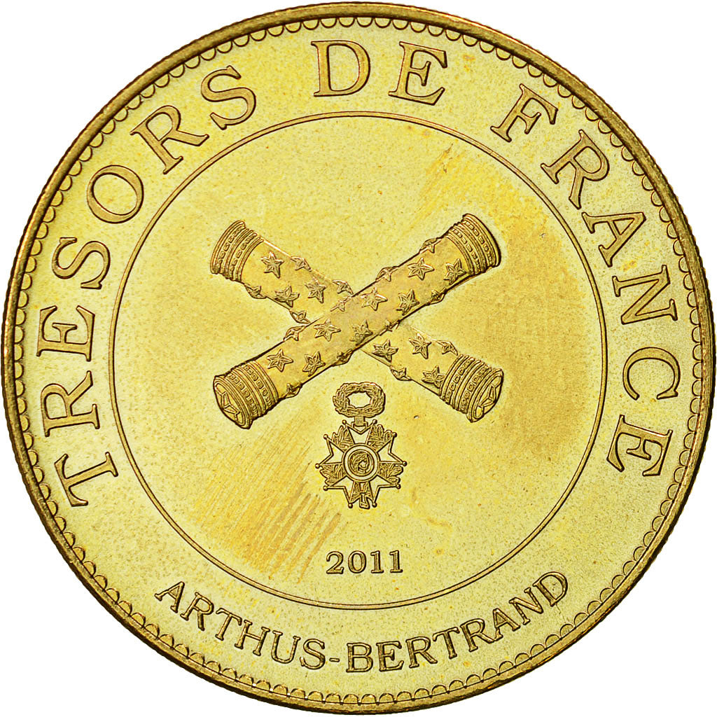 France, Jeton, Jeton Touristique, Nesles - Le parc des félins, 2011, Arthus